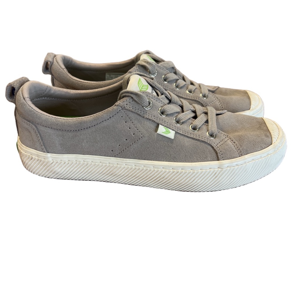 Cariuma Grey Suede Sneakers - Picture 2 of 8